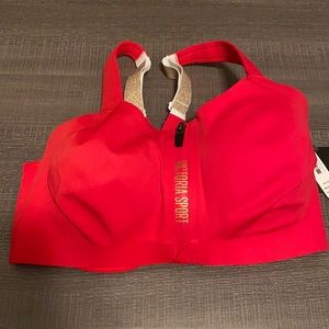 Victoria secret red maximum support  sports bra